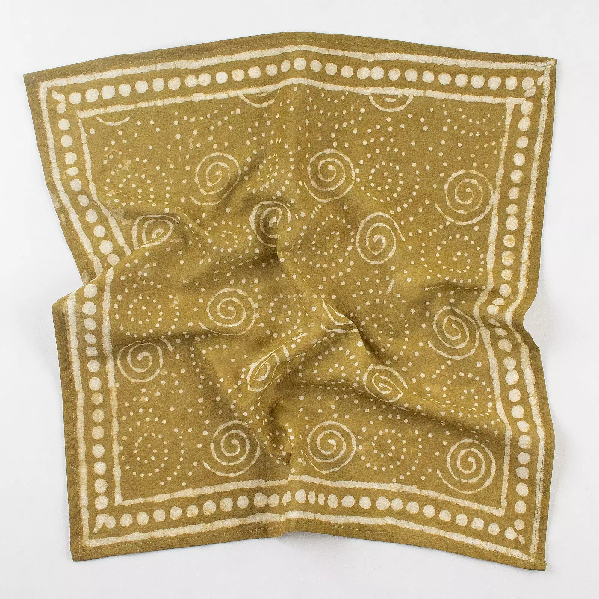 Hand Block Printed Cotton Bandana Multi-Purpose 627